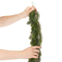 Prodotto Ghirlanda artificiale di abete, verde, per decorazioni festive, 180 cm