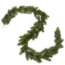 Prodotto Ghirlanda artificiale di abete, verde, per decorazioni festive, 180 cm