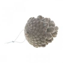 Prodotto Pigne decorative pigne da appendere marrone 8cm 4pz