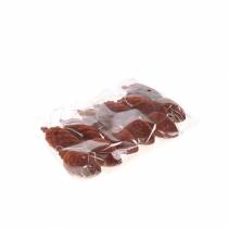 Prodotto Coni decorativi floccati Rooibos 9,5 cm/8 cm 12 pz