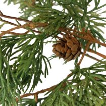 Prodotto Coni di ramo di abete artificiale di cedro verde abete 85 cm