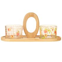 Prodotto Set di tapas motivo pesca decorazione da tavolo estate 23×9×10,5cm