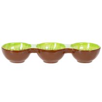 Prodotto Ciotola in ceramica con motivo kiwi, decorazione estiva per servire con stile tapas e snack, 30 cm