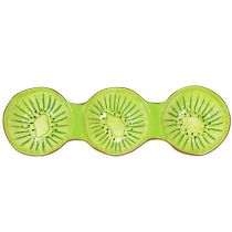 Prodotto Ciotola in ceramica con motivo kiwi, decorazione estiva per servire con stile tapas e snack, 30 cm