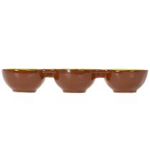 Prodotto Ciotola in ceramica con motivo kiwi, decorazione estiva per servire con stile tapas e snack, 30 cm