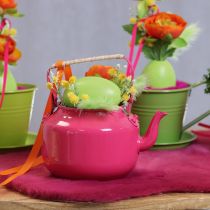 Prodotto Teiera, stile country nostalgico, decorativa per soggiorno o cucina, 15 cm