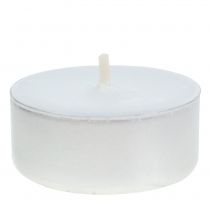 Tealight in alluminio piatto Ø4cm 50 pezzi