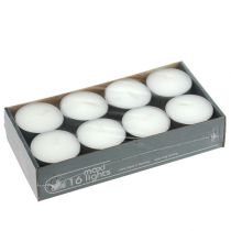 Prodotto Candeline maxi Ø58mm 16 pz bianche
