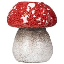 Prodotto Fungo decorativo, amanita muscaria, portacandele come decorazione da tavola, 9 cm
