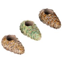 Prodotto Portacandele a forma di pigna, 8 cm, 3 pezzi