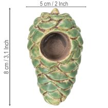 Prodotto Portacandele a forma di pigna, 8 cm, 3 pezzi