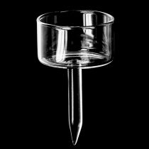 Prodotto Porta tealight spina tealight in vetro trasparente Ø4,5 cm H8 cm 8 pz