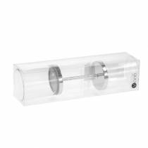 Prodotto Portacandele per inserimento metallo/vetro Ø6,5cm H19cm 2 pz