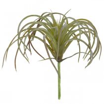 Tillandsia artificiale da attaccare pianta artificiale verde-viola 13cm