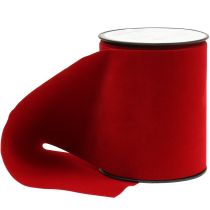 Prodotto Nastro da tavolo nastro di velluto rosso 100mm 8m