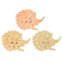 Prodotto Decorazione da tavola decorazione sparsa autunnale riccio in legno L4cm A3cm 72 pz