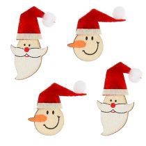 Prodotto Decorazione da tavola Babbo Natale, pupazzo di neve 4-5 cm 12 pz