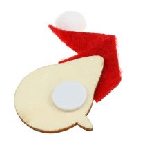 Prodotto Decorazione da tavola Babbo Natale, pupazzo di neve 4-5 cm 12 pezzi