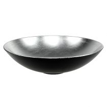 Ciotola decorativa da tavola argento Ø28cm plastica