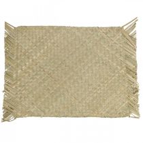 Prodotto Tovaglietta rettangolare alga marina decorazione tavola giacinto d'acqua natura 33×48cm