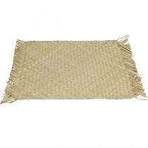 Prodotto Tovaglietta rettangolare alga marina decorazione tavola giacinto d'acqua natura 33×48cm
