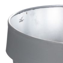Prodotto Vaso da fiori con delicato motivo di fiori selvatici, pratico da usare su balcone o terrazza, 15 cm, 3 pezzi