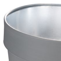 Prodotto Vaso da fiori con motivo floreale per la decorazione moderna della casa e del balcone estivo, 13 cm, 4 pezzi