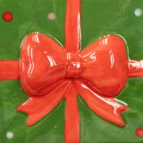 Prodotto Decorazione natalizia in ceramica con design regalo e piedini carini