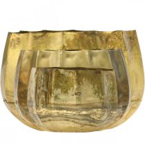 Prodotto Set di 3 ciotole decorative in ottone, diametro 22/18/14 cm.