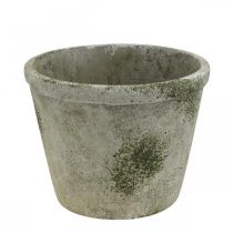 Fioriera effetto antico con patina Ø20,5cm H16cm