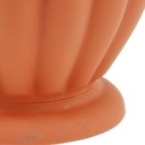 Prodotto Vaso da fiori in plastica con base in terracotta Ø 15cm - 21cm, 1 pezzo