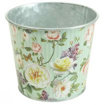 Prodotto Vaso per fiori rose fioriera in metallo estate Ø12cm H10.5cm