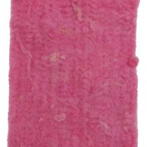 Nastro in feltro, nastro per vasi, feltro di lana rosa, arancio screziato 15cm 5m