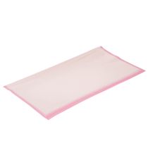 Prodotto Pellicola trasparente rosa opaca, resistente all'acqua, per fioristi, 57 cm, ritagliabile su misura per bouquet, 20 pezzi.