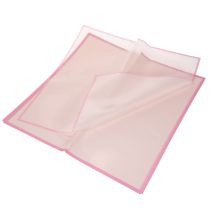 Prodotto Pellicola trasparente rosa opaca, resistente all'acqua, per fioristi, 57 cm, ritagliabile su misura per bouquet, 20 pezzi.