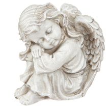 Prodotto Angelo in lutto seduto figura decorativa crema 6,5×5×7,5cm 2 pezzi