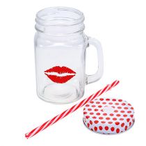 Prodotto Bicchiere con coperchio e manico Ø7cm H13,5cm