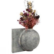 Prodotto Fiori secchi trifoglio viola fiori di paglia lino aneto 35 cm 150 g
