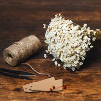 Prodotto Bouquet di fiori secchi, delicati fiori per la decorazione naturale della casa, 44 cm