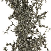 Prodotto Ghirlanda decorativa "Asparagi rustici" su base in legno, decorazione da tavolo naturale Ø35cm, decorazione fatta a mano per tutto l'anno
