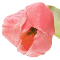 Prodotto Fiore di tulipano di alta qualità come replica realistica per vasi da tavolo, 21 cm, 6 pezzi
