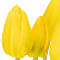 Prodotto Fiori di tulipano artificiali per una realistica decorazione primaverile in soggiorno o in ufficio, 40 cm, 7 pezzi
