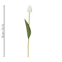 Prodotto Fiori di tulipano artificiali decorativi per un design d'interni elegante, 40 cm, 5 pezzi