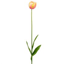 Tulipani Rosa-Giallo 86cm 3 pezzi