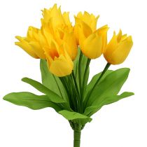 Cespuglio di tulipano giallo H30cm