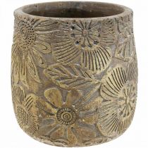 Prodotto Fioriera fiori d&#39;oro vaso da fiori in ceramica Ø17cm H19cm