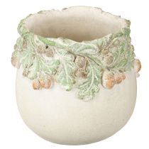 Prodotto Vaso per piante Autumn Acorns in pietra fusa Ø14,5cm H13cm