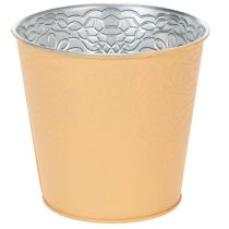 Prodotto Vaso in metallo, arancione pastello, Ø13,5 cm H12,5 cm