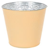 Prodotto Vaso in metallo, arancione pastello, Ø16cm H14cm