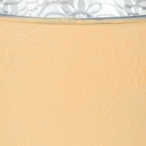 Prodotto Vaso in metallo, arancione pastello, Ø16cm H14cm